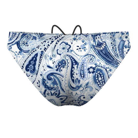 Paisley Waterpolo Brief Swimsuit, view 2