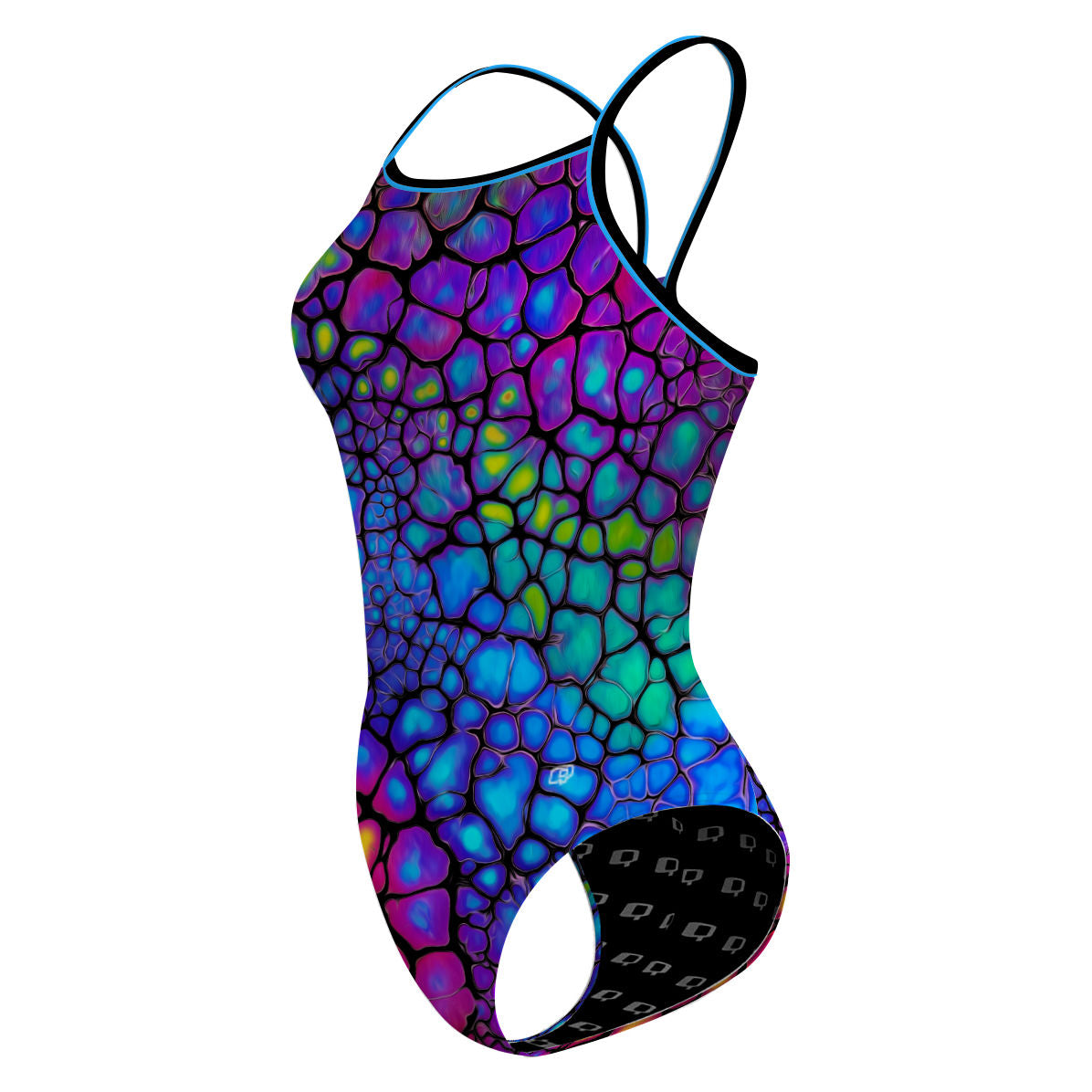 Chameleon Skin - Skinny Strap Swimsuit