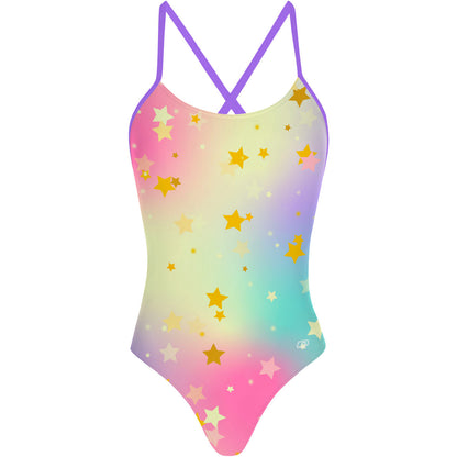 Unicorn Dreams - Tieback One Piece Swimsuit