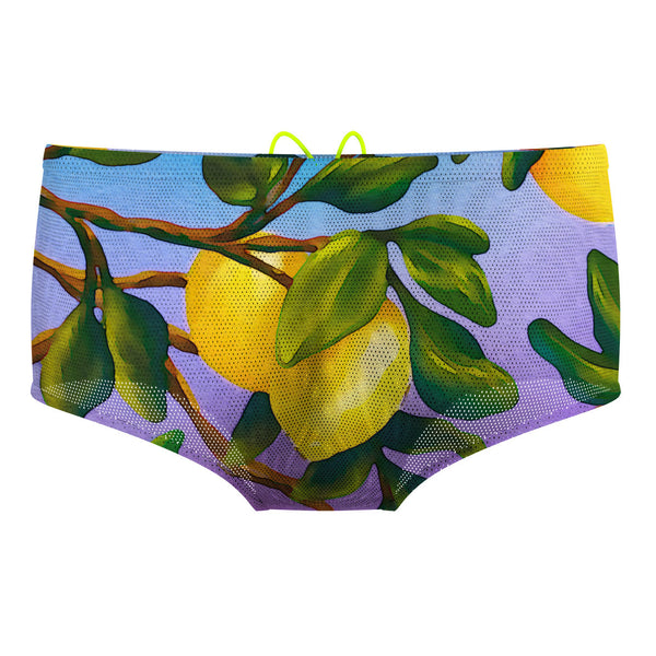 Lemon Squeeze - Mesh Drag Swimsuit