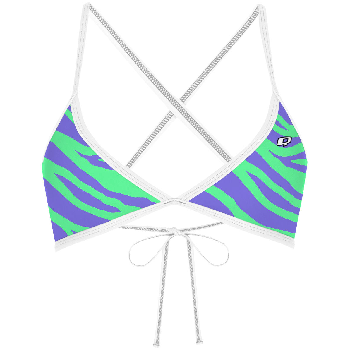 BrightZebra - Tieback Bikini Top