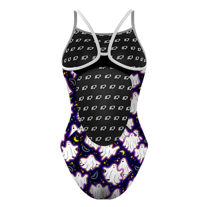 Boo-tiful Night - Skinny Strap Swimsuit