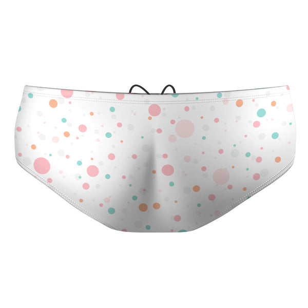 Multicolor Polka Dots - Classic Brief Swimsuit