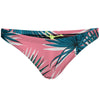 Pink Palm Tieback Bikini Bottom