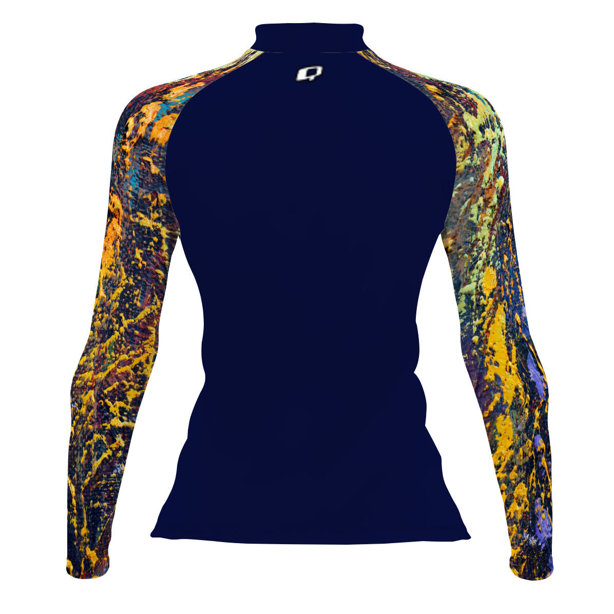 Paint Splatter - Women's Surf UPF50+ Long Sleeve Rash Guard