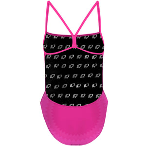 Pink Waves - "Y" Back Swimsuit