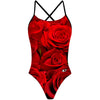 Radiant Roses - "X" Back Swimsuit