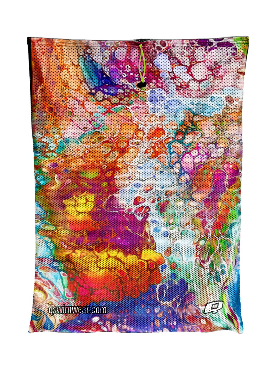 Colors of the Sea Mesh Bag