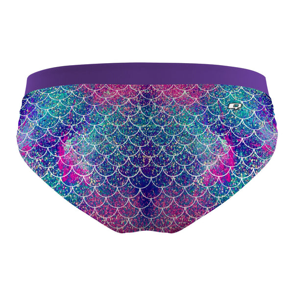 Mermaid Scales Classic Sports Bikini Bottom
