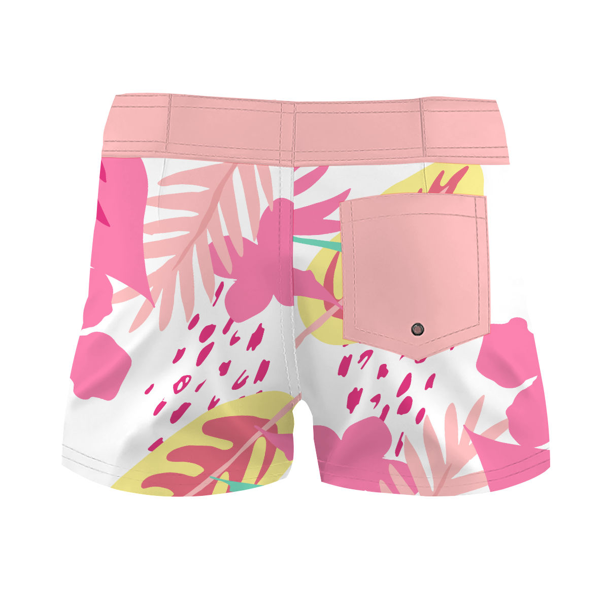 Pink Summertime Women Board Shorts