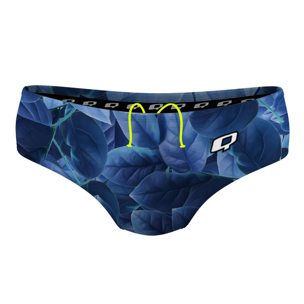 Blue Winter Leaves - Classic Brief Swimsuit
