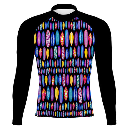 Surf Suit - Men's Surf UPF50+ Long Sleeve Rash Guard