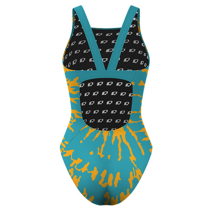 Tie Dye Suit - Classic Strap Swimsuit