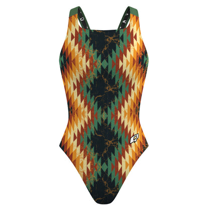 Tribal Fall Classic Strap Swimsuit