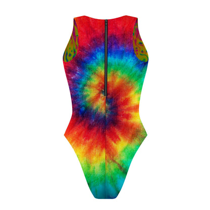 Tie Dye/Melt Tie Dye - Women Waterpolo Reversible Swimsuit Cheeky Cut