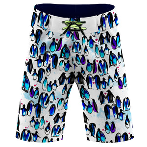 You are my Penguin - Men Board Short 19"