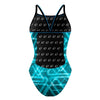Neptune Neon - Sunback Tank Swimsuit