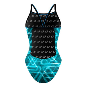 Neptune Neon - Sunback Tank Swimsuit