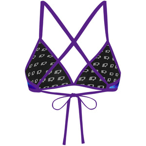 Whale Tail Borealis - Tieback Bikini Top