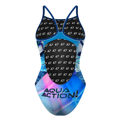 Aqua Action! - Skinny Strap Swimsuit