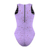 Purple Magic - Women's Waterpolo Swimsuit Classic Cut