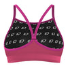 Pink Classic Sports Bikini Top