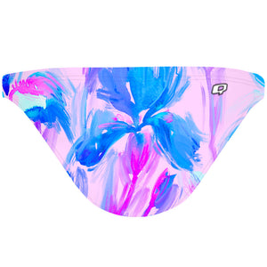 Pastel Flowers - Tieback Bikini Bottom