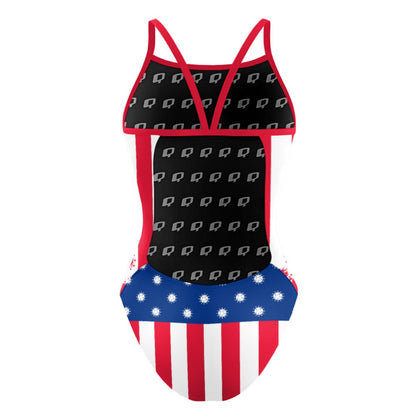 Be safe USA - Sunback Tank Swimsuit