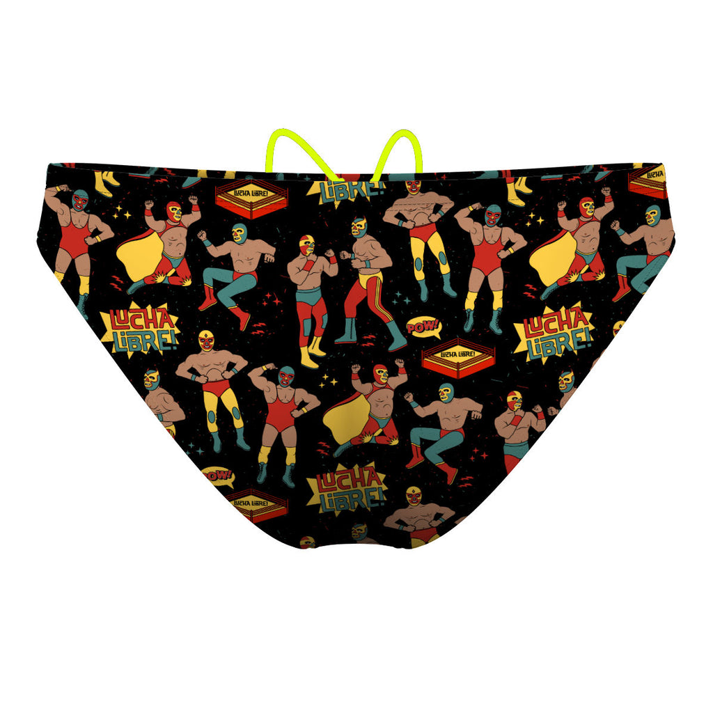 Lucha Libre - Waterpolo Brief Swimsuit