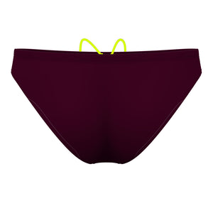 Maroon - Waterpolo Brief Swimsuit