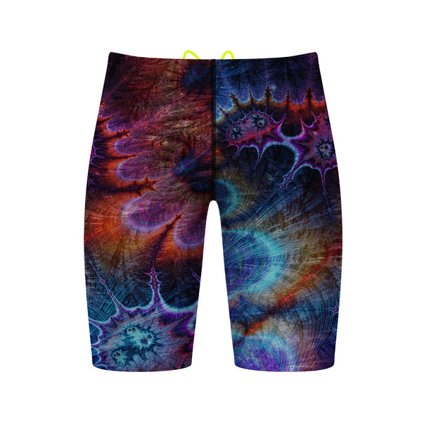 Psychedelic Tye Dye - Jammer Swimsuit