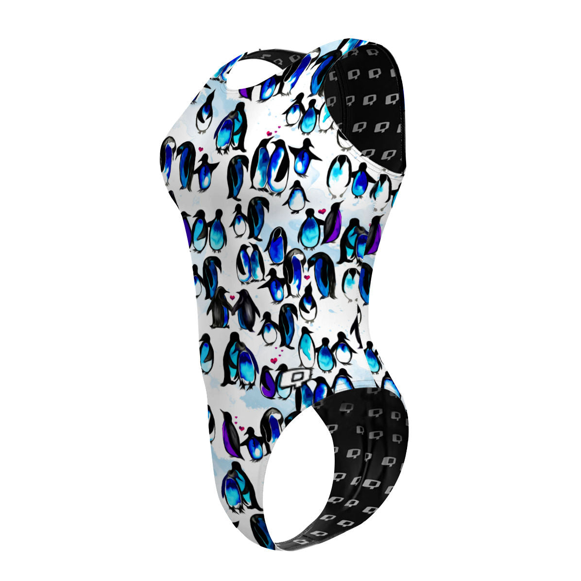 You are my Penguin Women Waterpolo Swimsuit Cheeky Cut, view 2