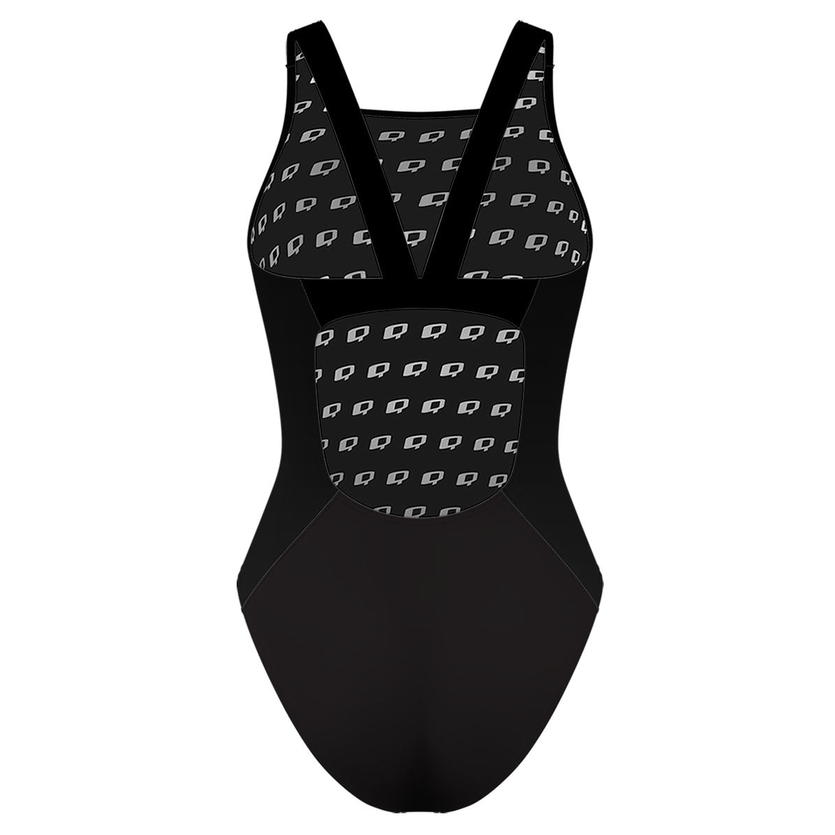 Black Tie - Classic Strap Swimsuit
