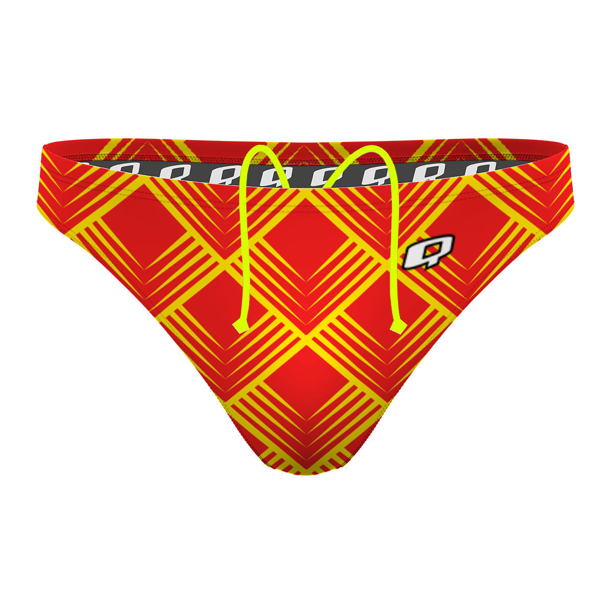 Texture 2 Red Yellow - Waterpolo Brief