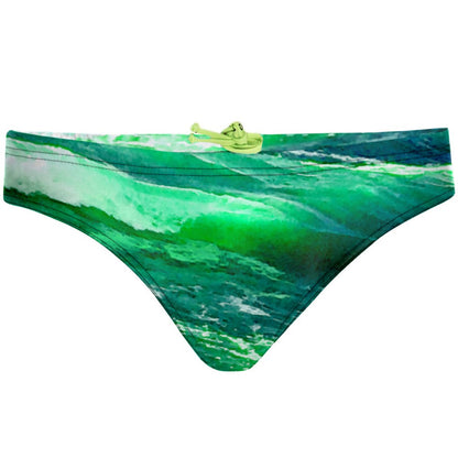 Emerald Waves 4B - Bandeau Bottom