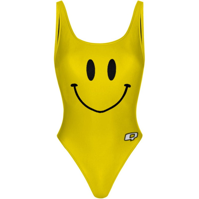 Smiley - High Hip One Piece Swimsuit