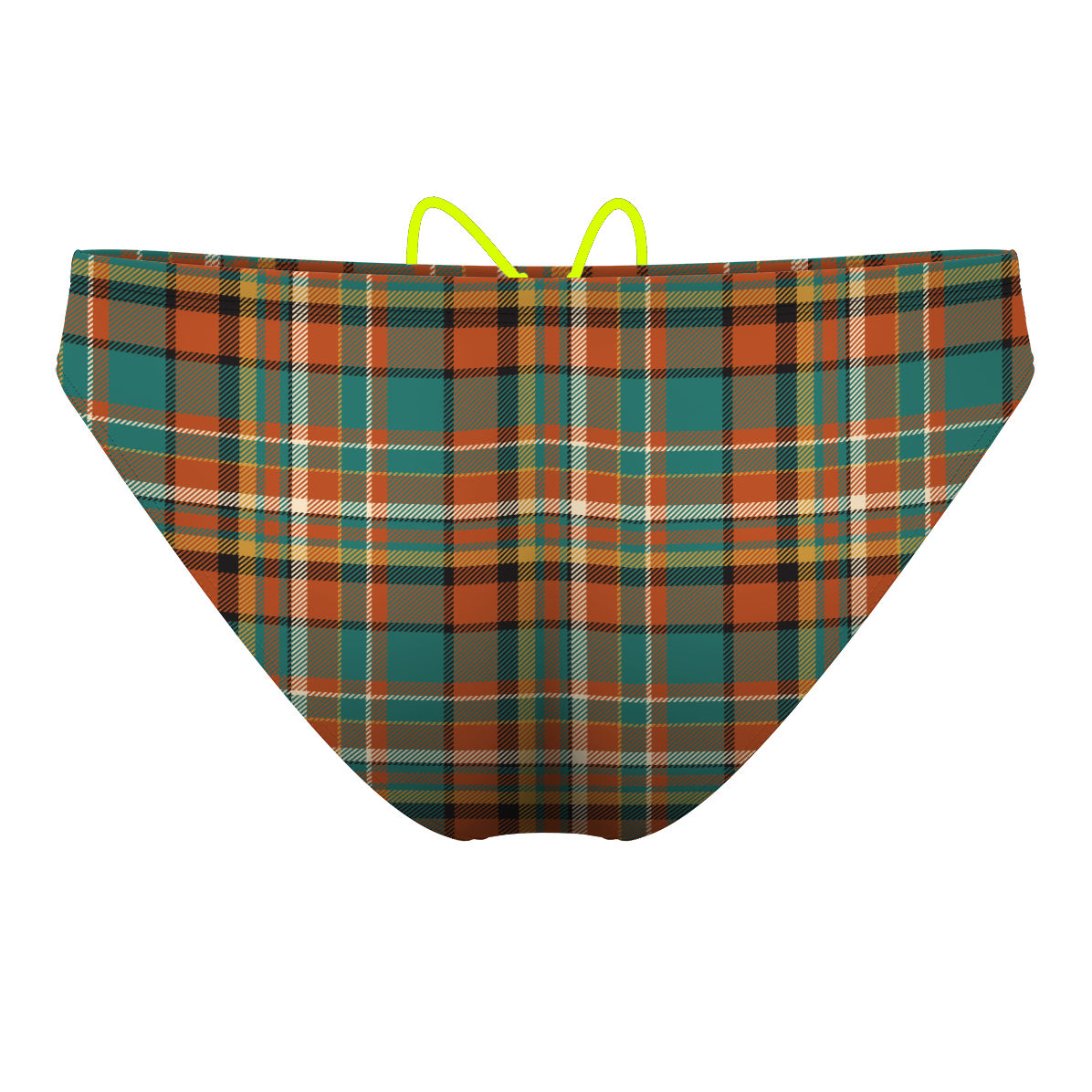 Fall Tartan WP - Waterpolo Brief Swimsuit