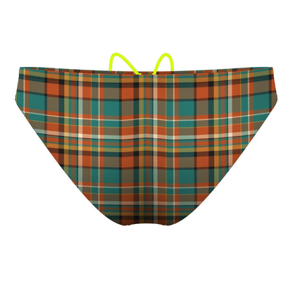Fall Tartan WP - Waterpolo Brief Swimsuit