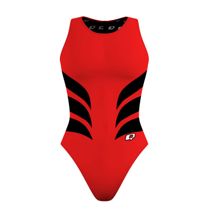 Test 3 (insert logo) - Women Waterpolo Swimsuit Classic Cut