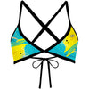 Deep Spring Tieback Bikini Top