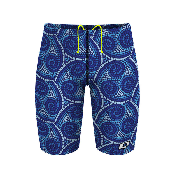 Blue Mosaic - Jammer Swimsuit