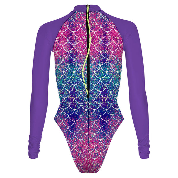 Mermaid Scales - Surf Swimming Suit Cheeky Cut