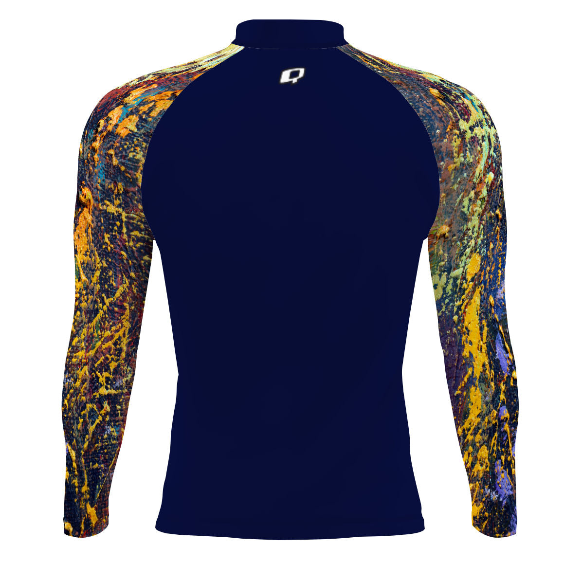 Paint Splatter - Men's Surf UPF50+ Long Sleeve Rash Guard