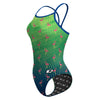 Party Flamingos Skinny Strap Swimsuit