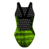 Chlorophyll Lazer Classic Strap Swimsuit