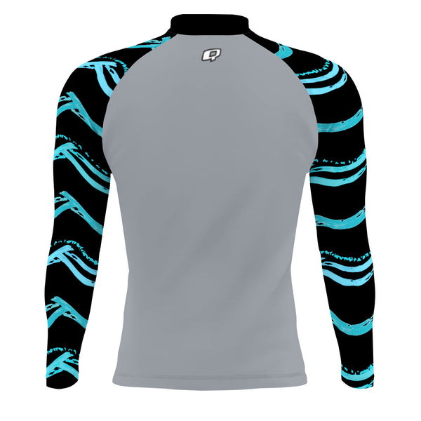 Little Waves - Men's Surf UPF50+ Long Sleeve Rash Guard