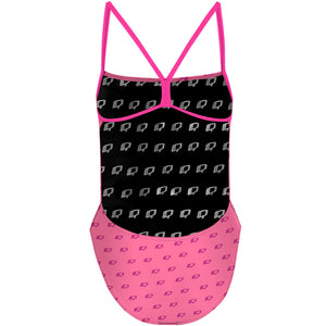Pink Q - "Y" Back Swimsuit