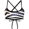 Zebra -  Ciara Tieback Bikini Top