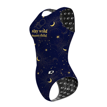 Moon Child - Women's Waterpolo Swimsuit Classic Cut