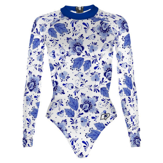Delft Blue - Surf Swimming Suit Classic Cut